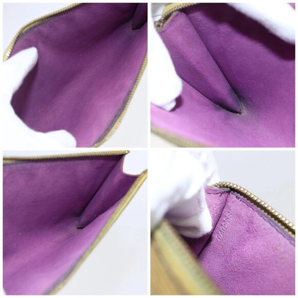 LOUIS VUITTON Epi Pochette Accessoires Pouch Yellow M52989 LV Auth bs30233 - Picture 14 of 15